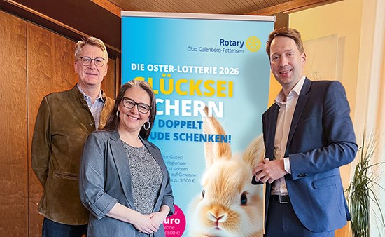 v. l. Michael von Korn, Ramona Schumann, Jan Dingeldey